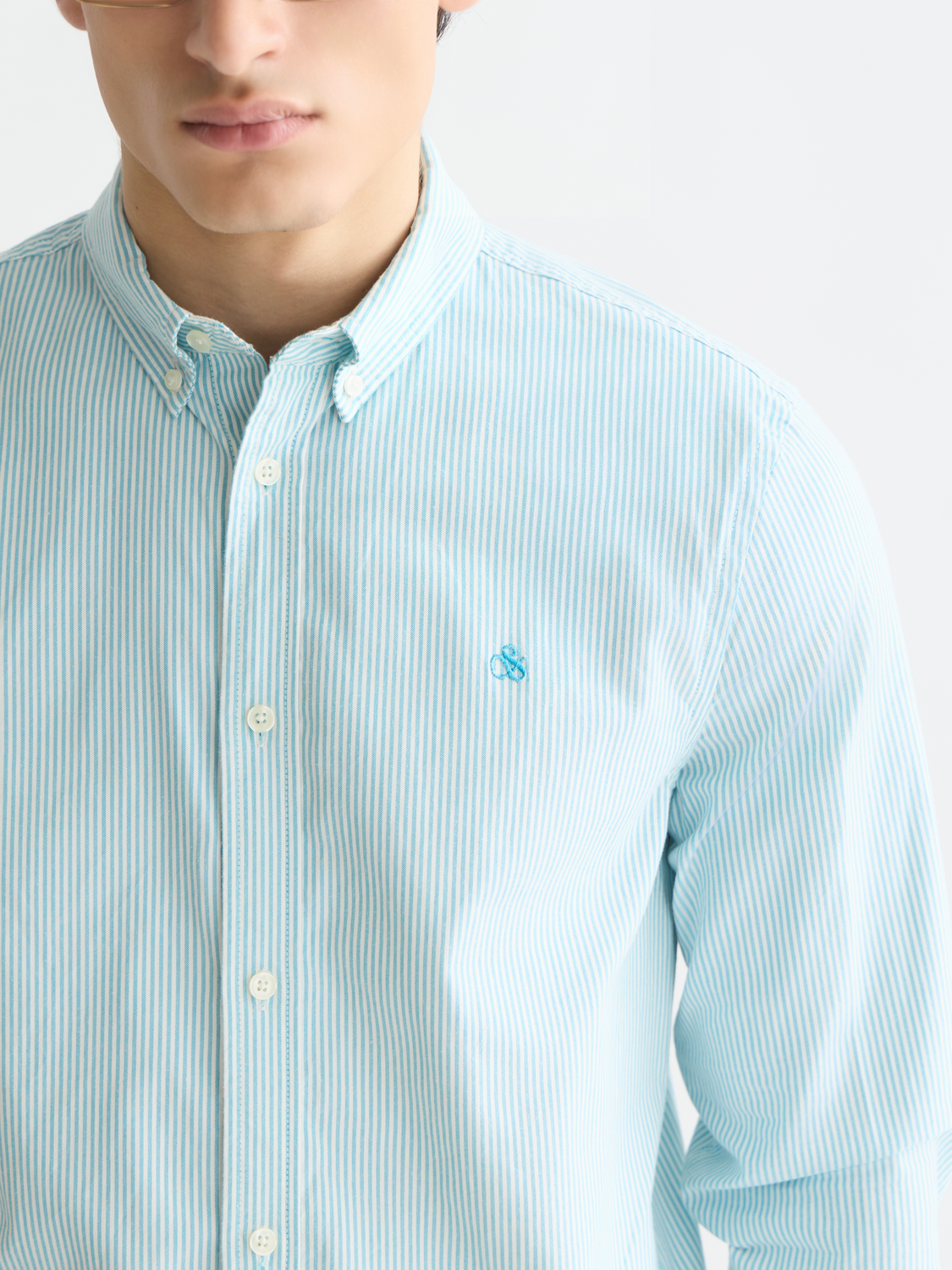 Striped oxford shirt - Scotch & Soda AU