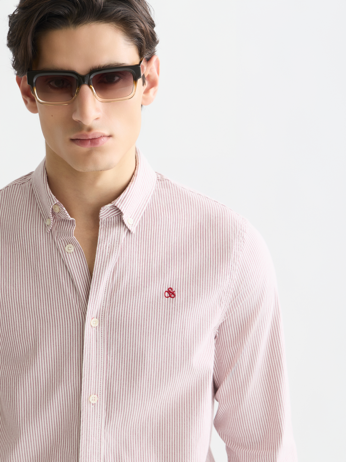 Striped oxford shirt - Scotch & Soda AU