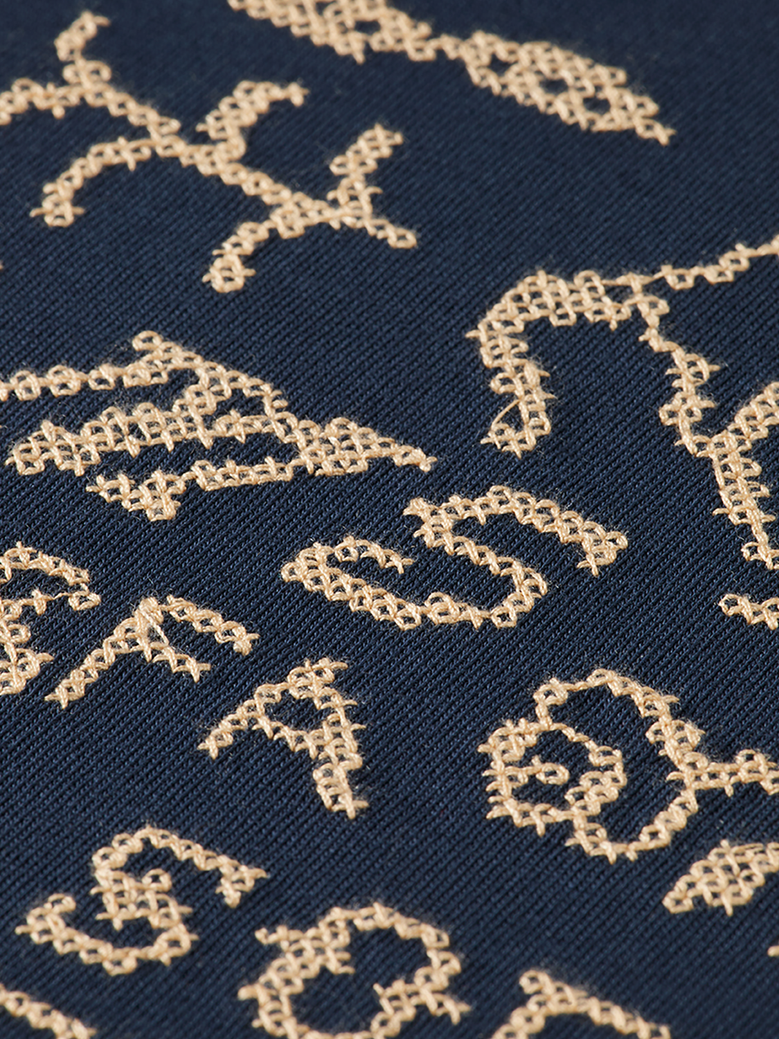 Cross-stitched artwork t-shirt - Scotch & Soda AU