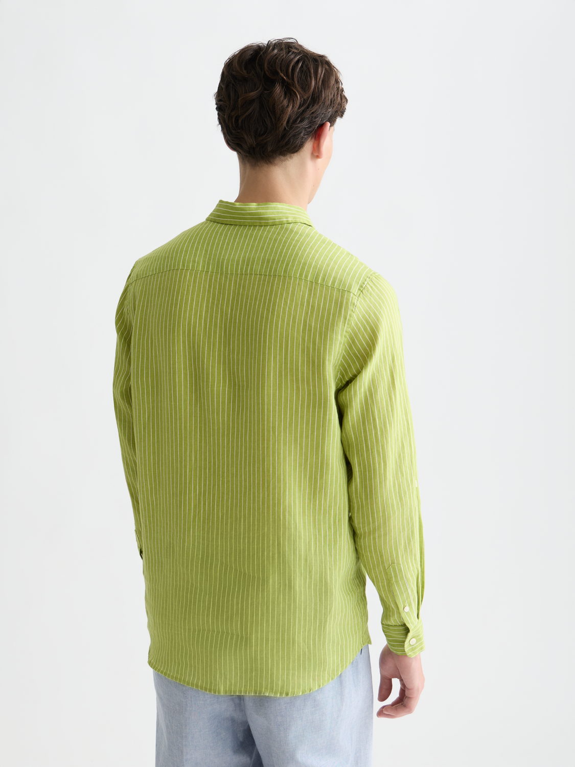 Striped linen shirt