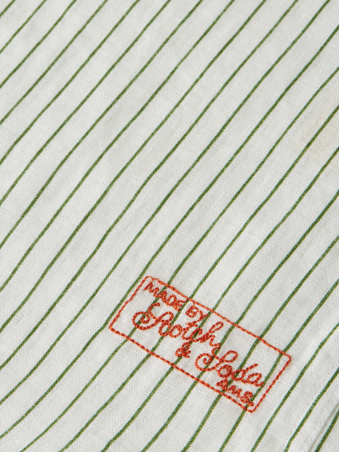 Striped linen shirt