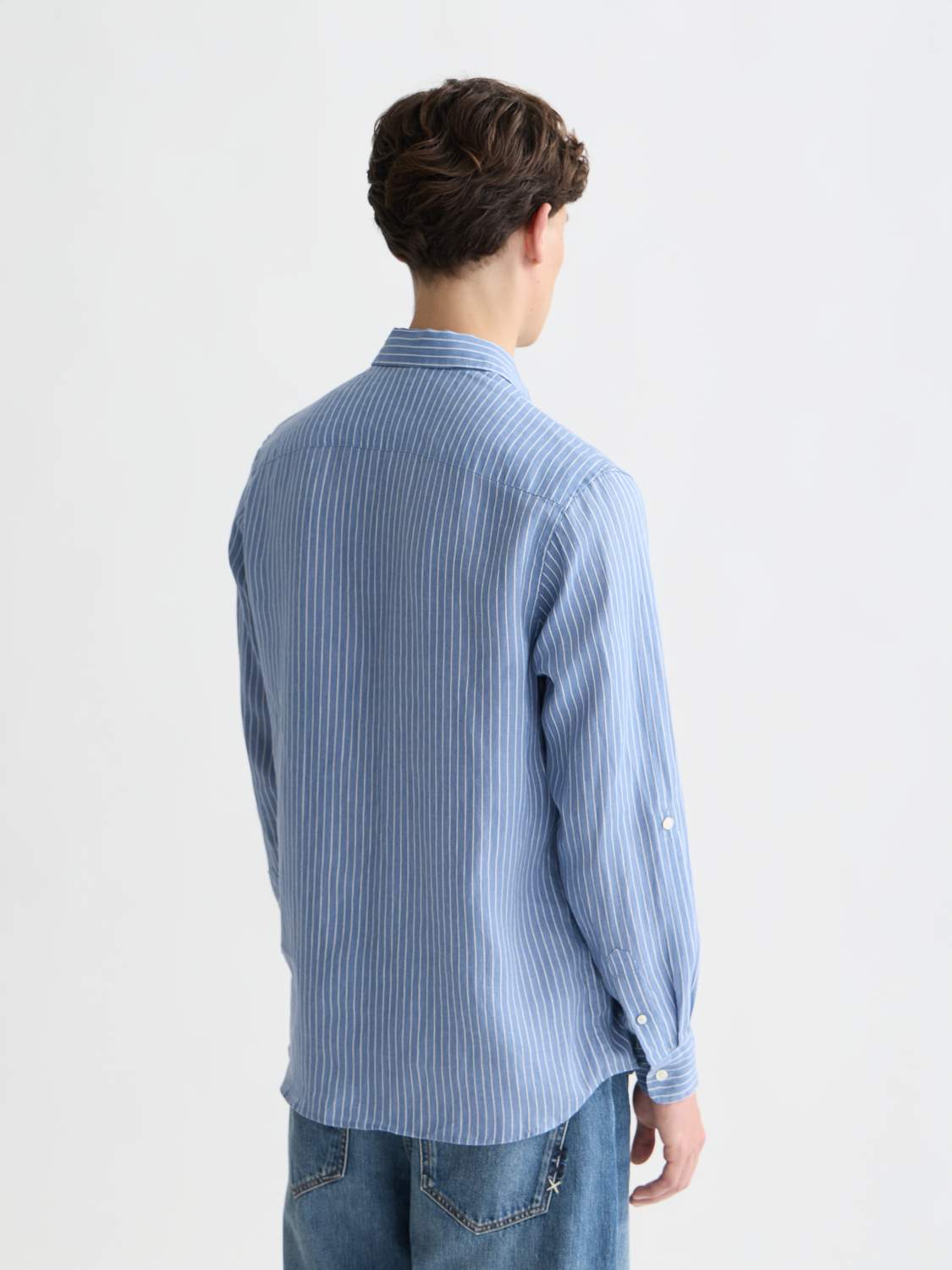 Striped linen shirt - Scotch & Soda AU