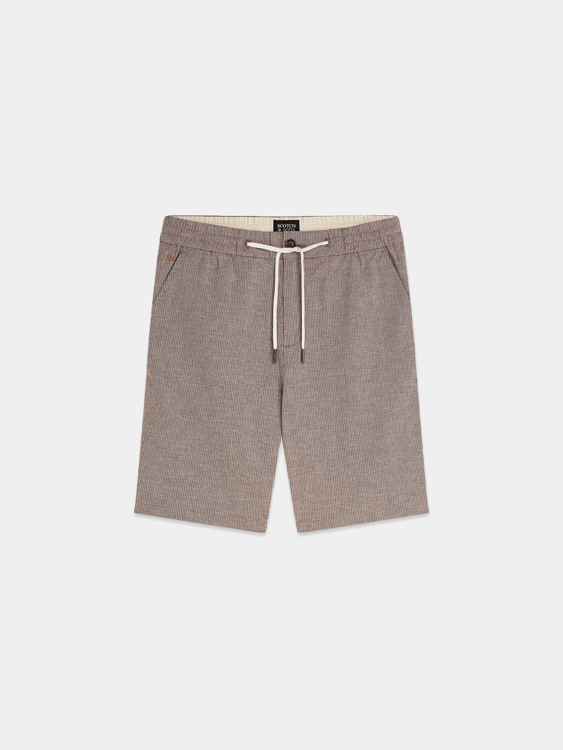 Fave cotton-linen shorts - Scotch & Soda AU