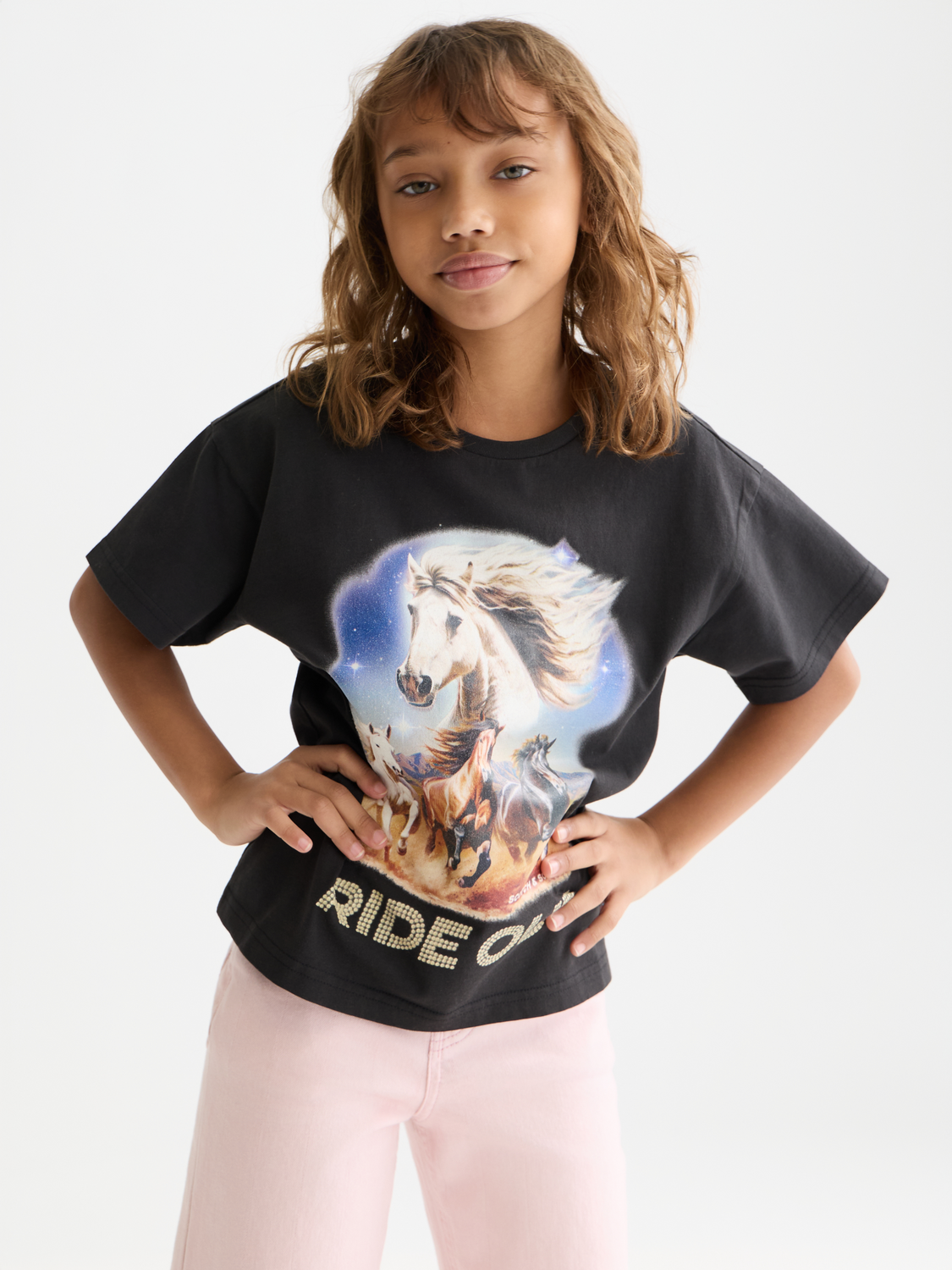 Kids - Washed artwork t-shirt - Scotch & Soda AU