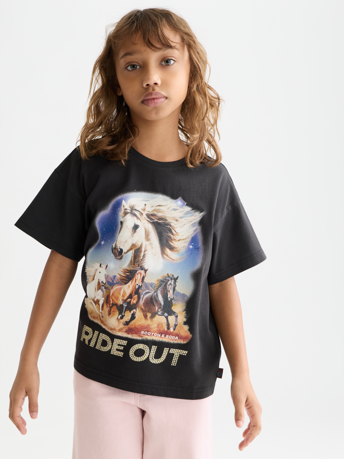 Kids - Washed artwork t-shirt - Scotch & Soda AU