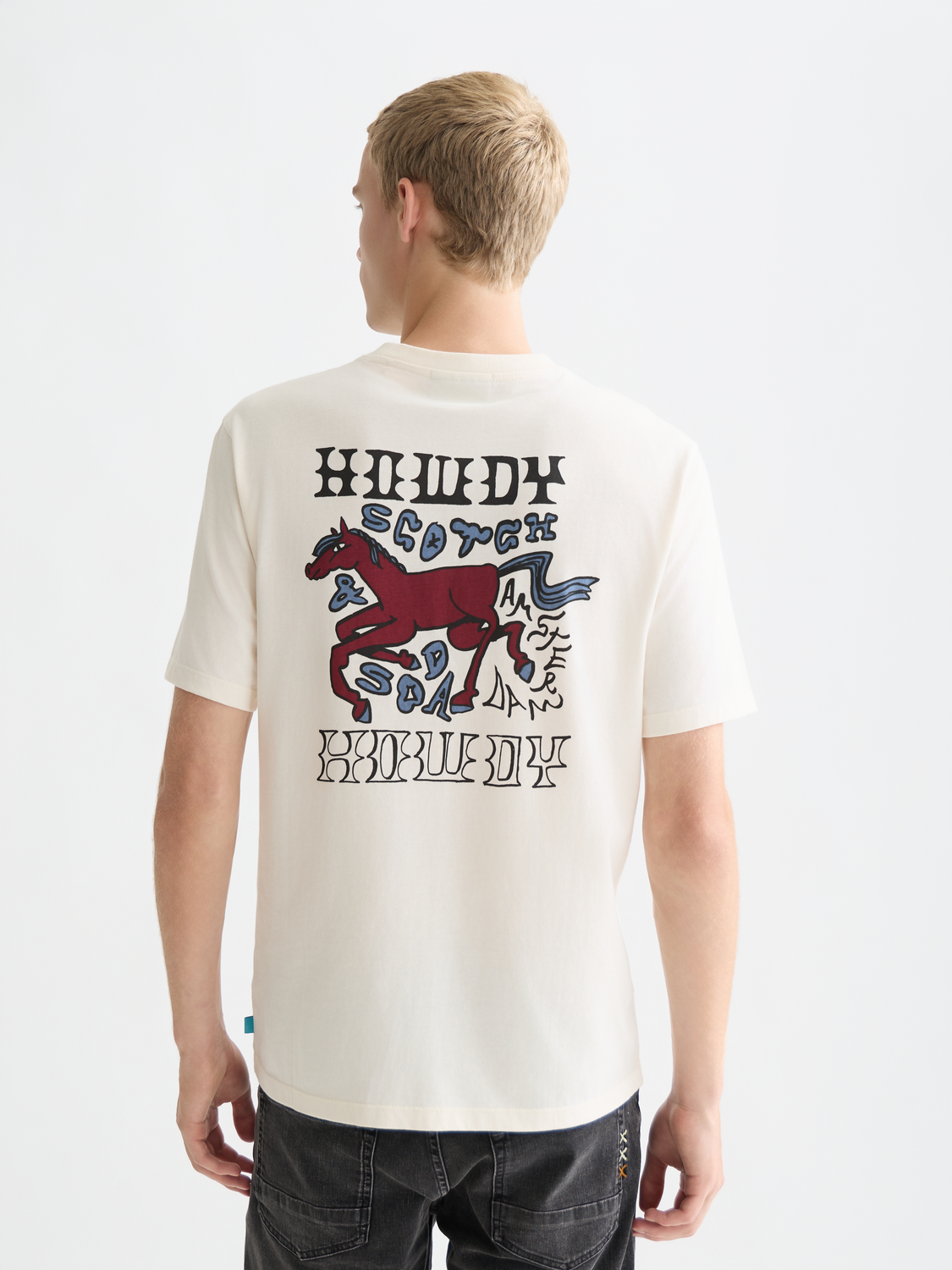 Artwork t-shirt - Scotch & Soda AU