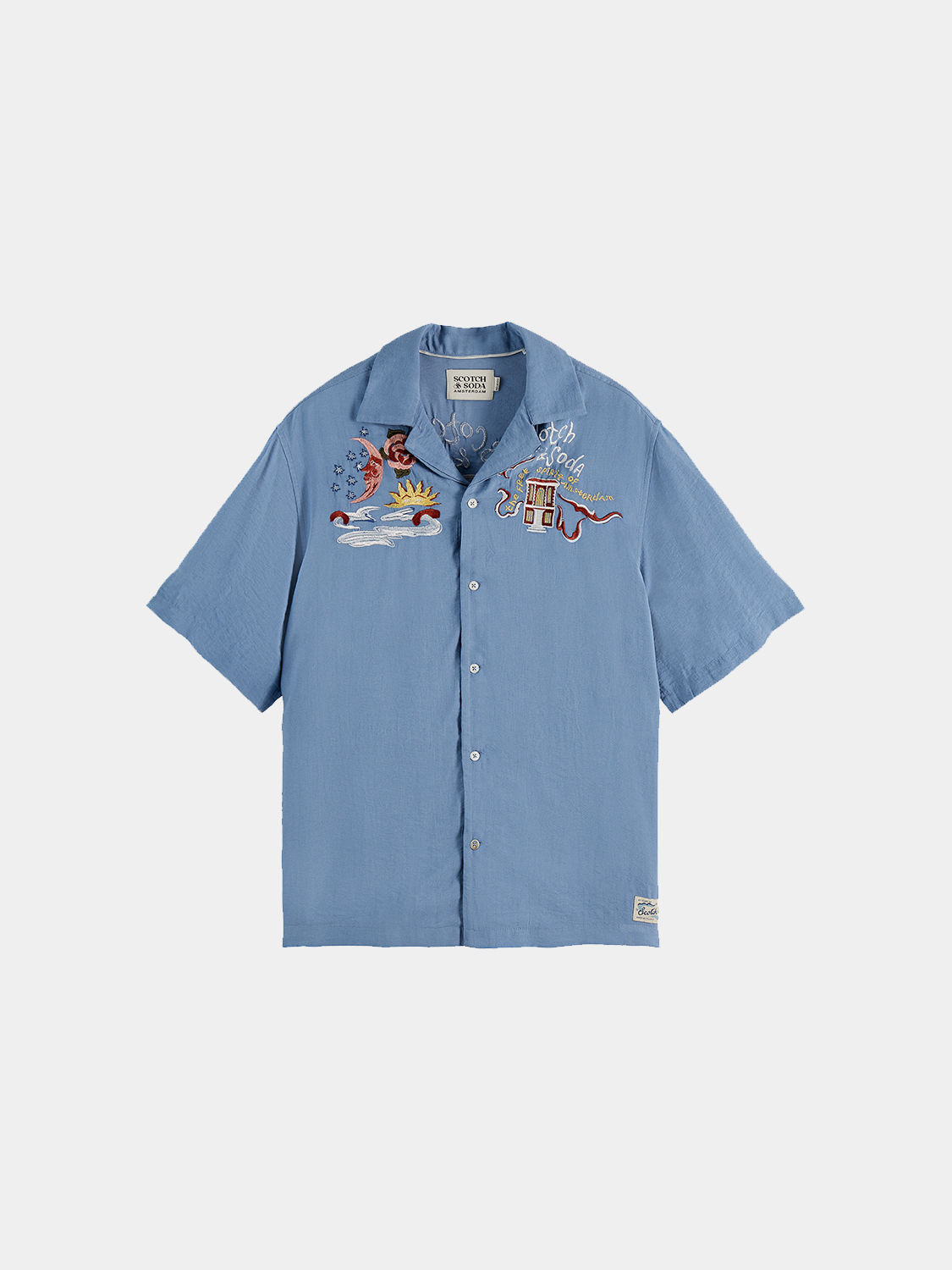 Embroidered shirt - Scotch & Soda AU