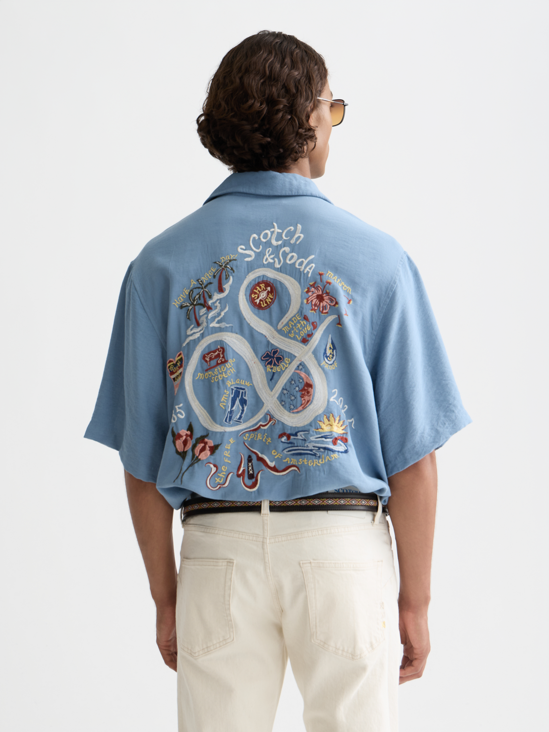 Embroidered shirt - Scotch & Soda AU