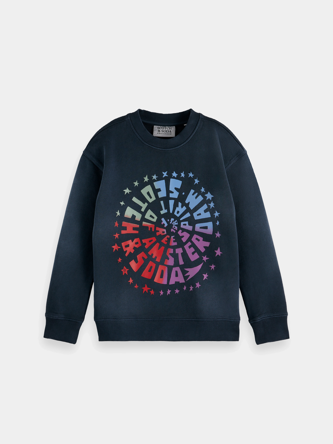Kids - Artwork sweatshirt - Scotch & Soda AU
