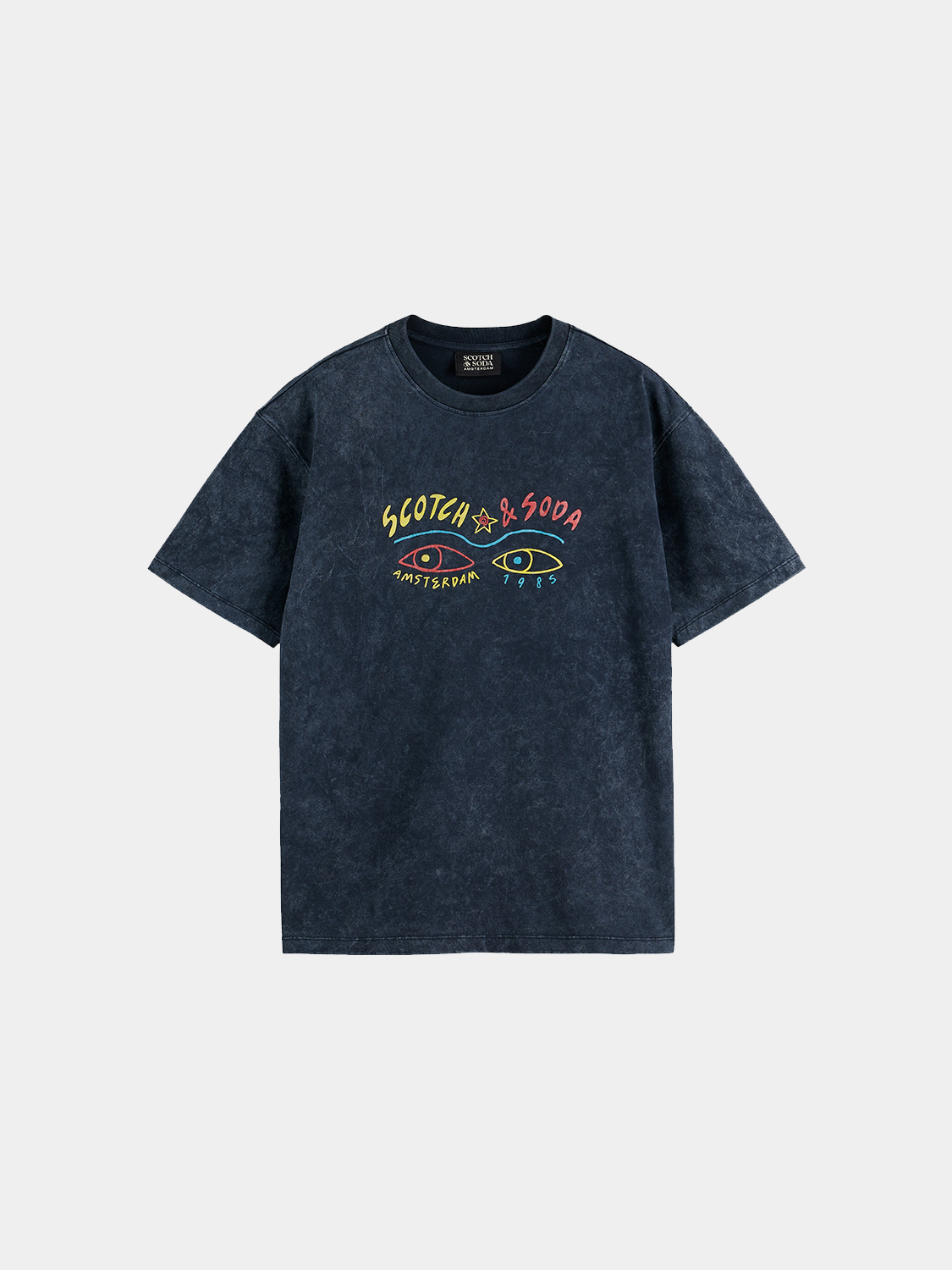 Washed artwork t-shirt - Scotch & Soda AU