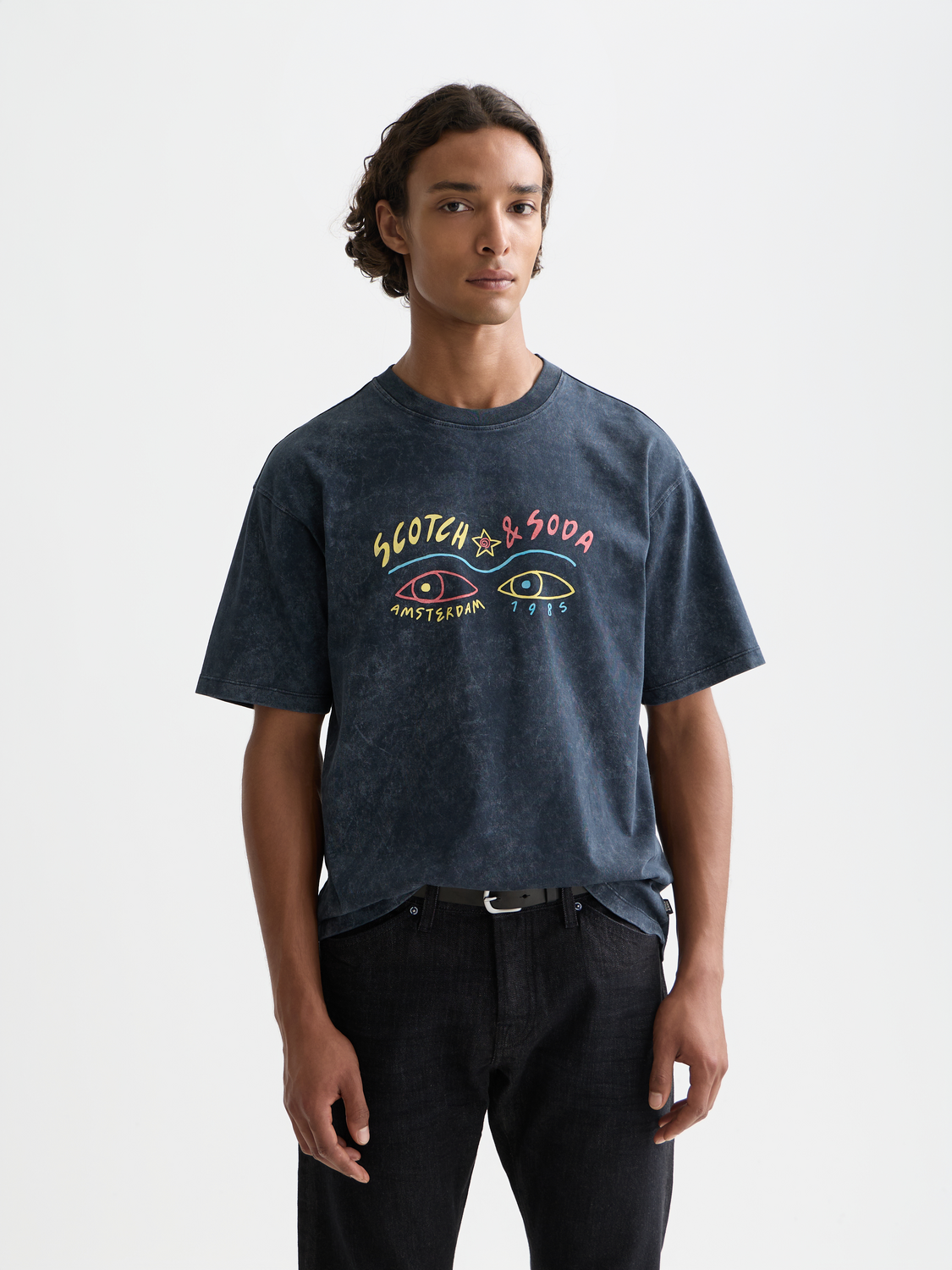 Washed artwork t-shirt - Scotch & Soda AU