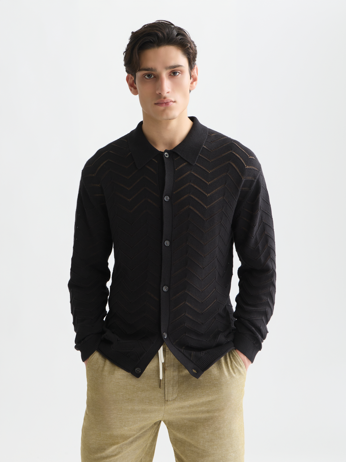 Pointelle cardigan - Scotch & Soda AU