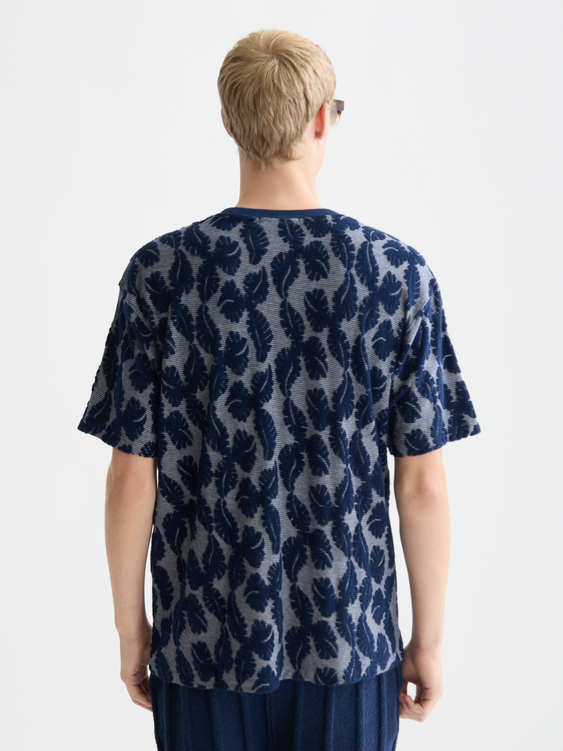 Jacquard striped t-shirt - Scotch & Soda AU