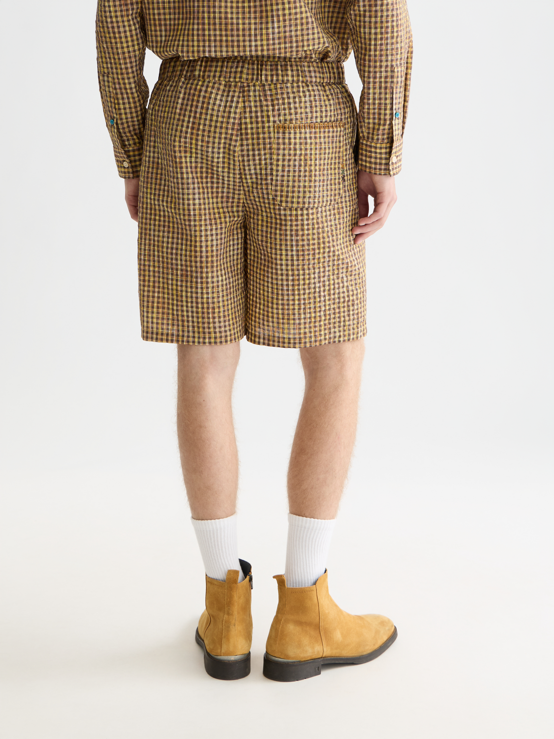 Seersucker shorts - Scotch & Soda AU