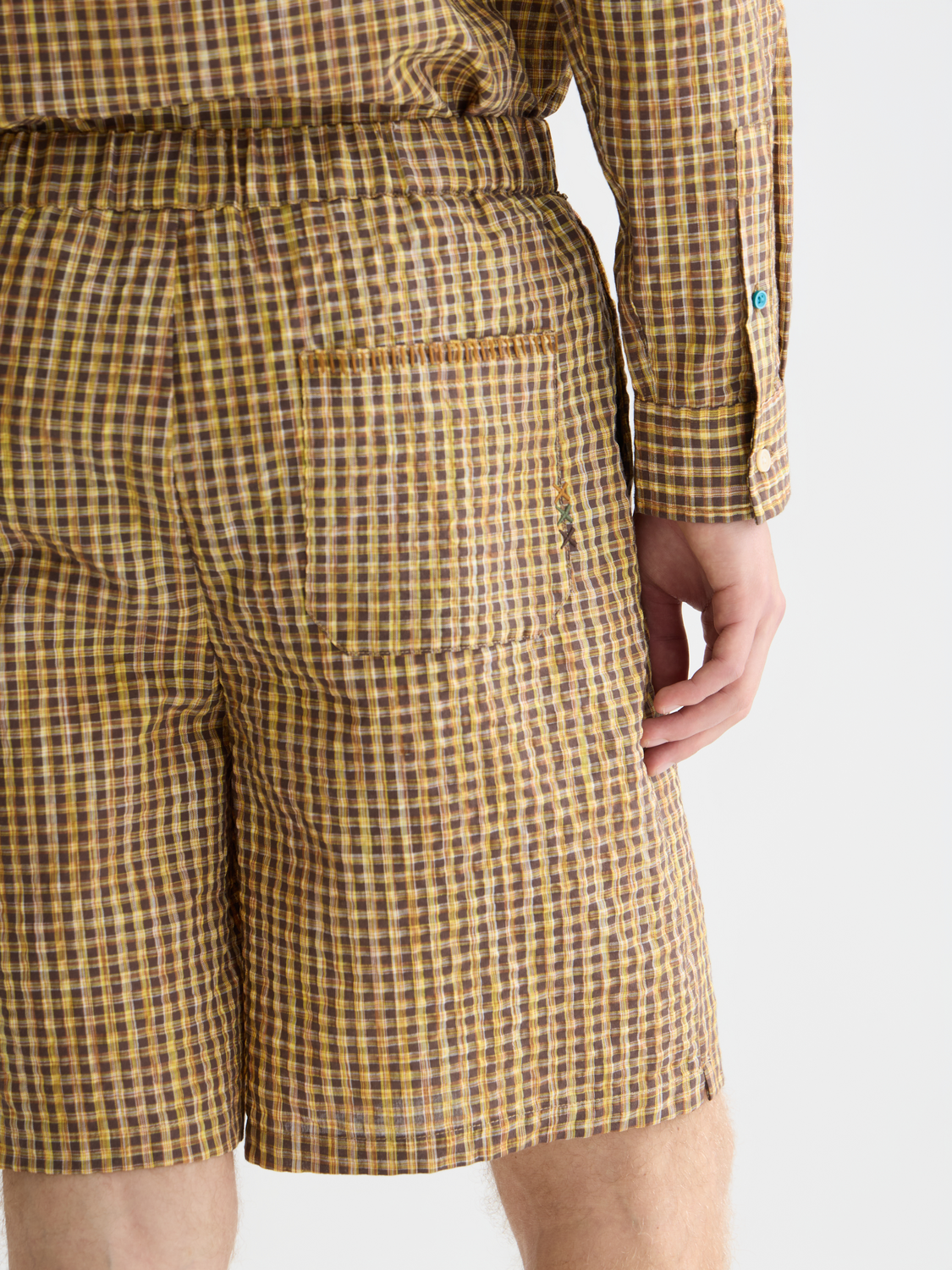 Seersucker shorts - Scotch & Soda AU