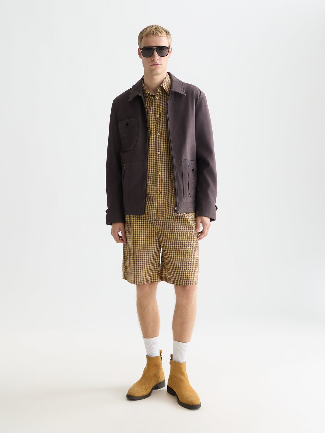 Seersucker shorts - Scotch & Soda AU