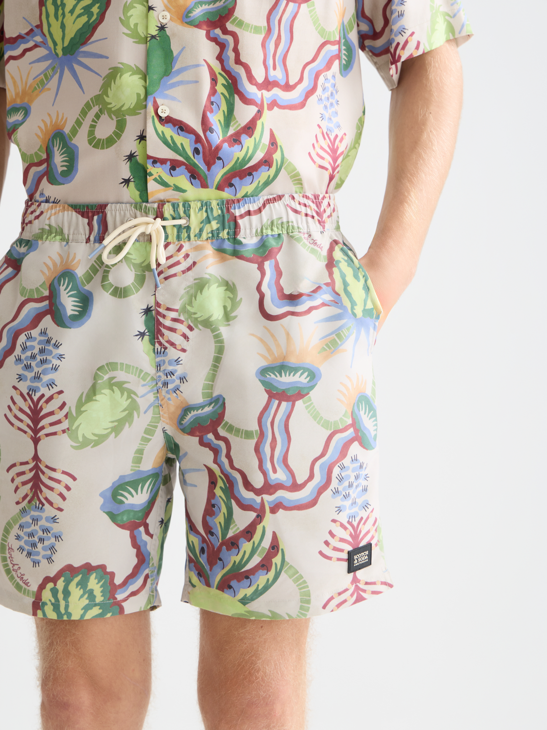 Printed swimshorts - Scotch & Soda AU