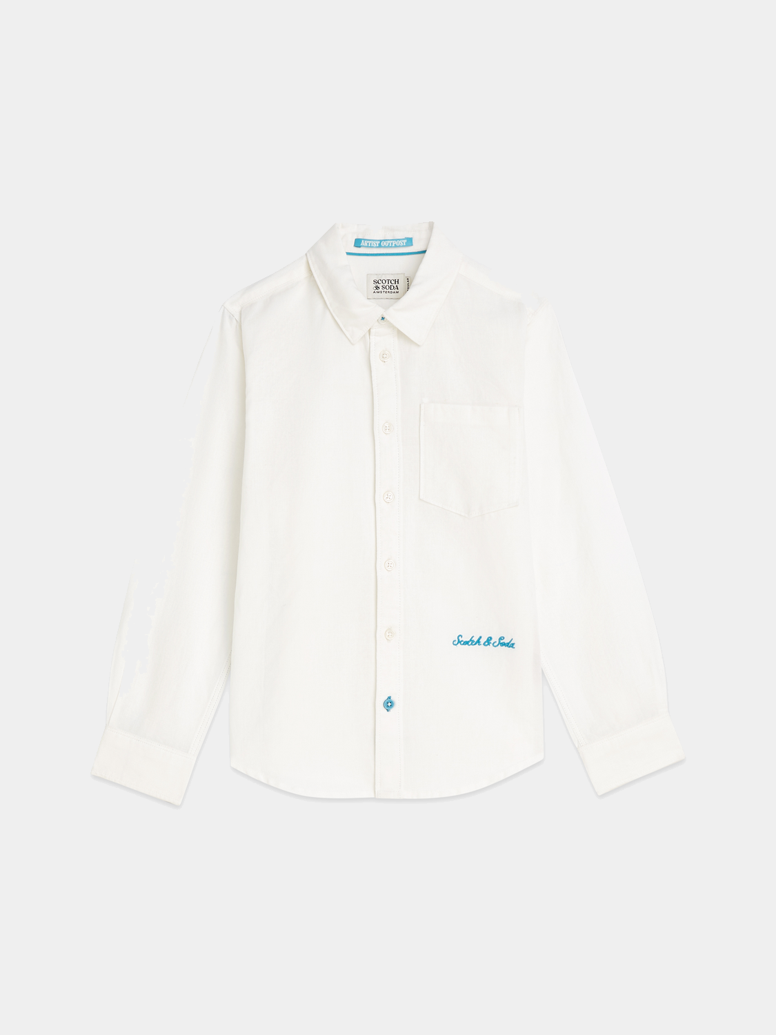 Kids - Linen shirt - Scotch & Soda AU