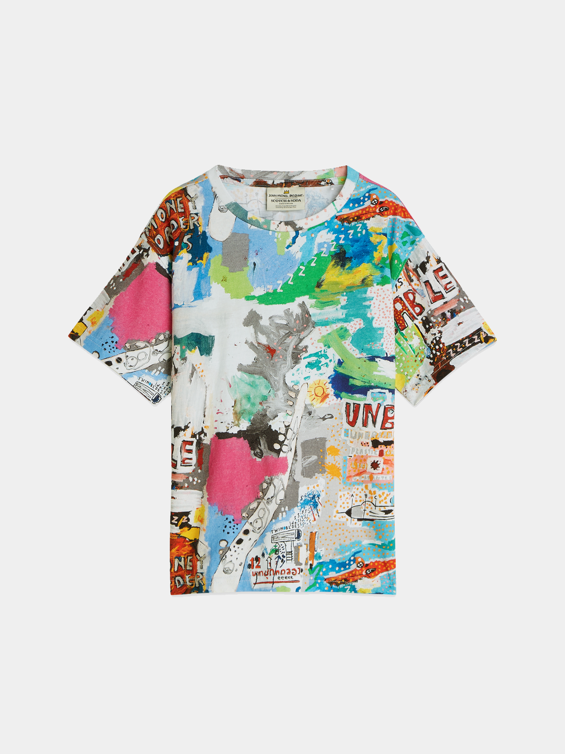 Basquiat relaxed fit T-shirt - Scotch & Soda AU