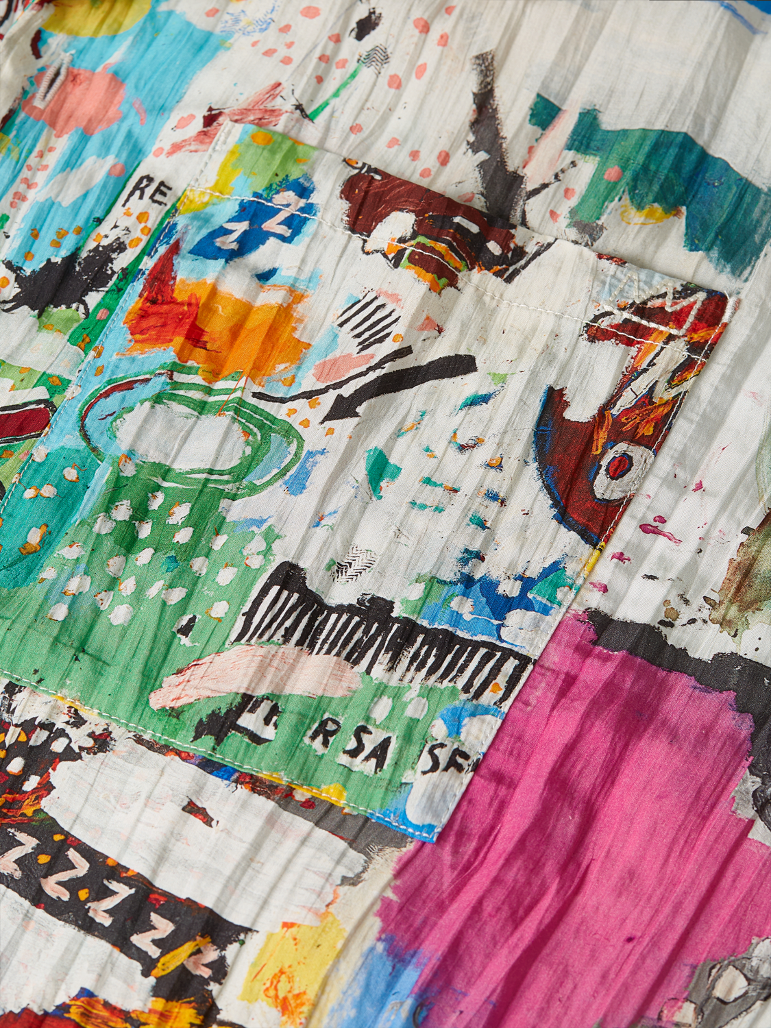 Basquiat relaxed fit S/S shirt - Scotch & Soda AU