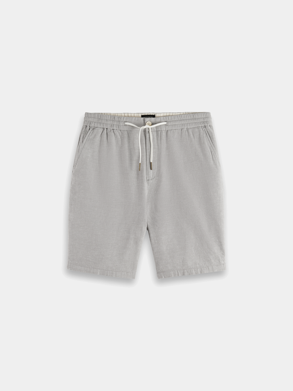 Fave cotton-linen shorts - Scotch & Soda AU