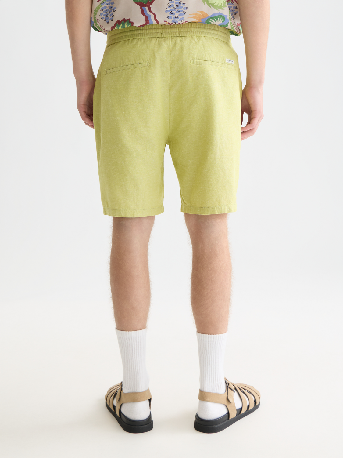 Fave cotton-linen shorts - Scotch & Soda AU