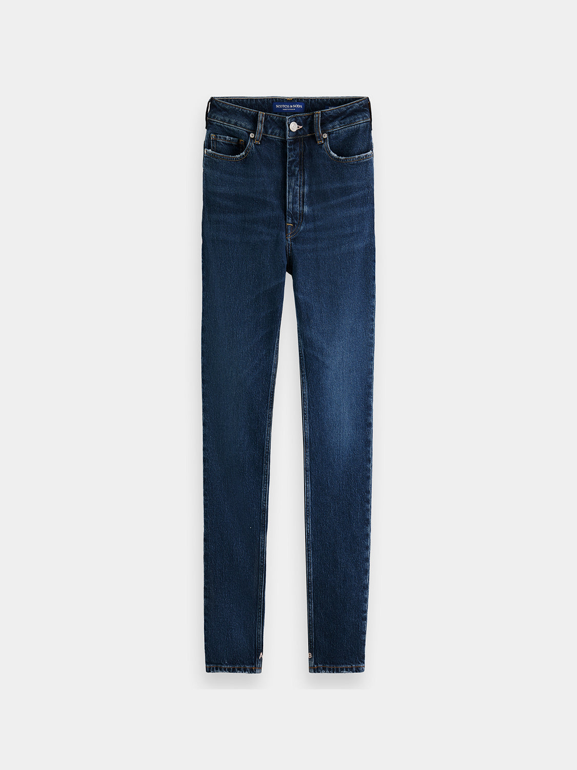 Line high-rise skinny-fit jeans - Scotch & Soda AU
