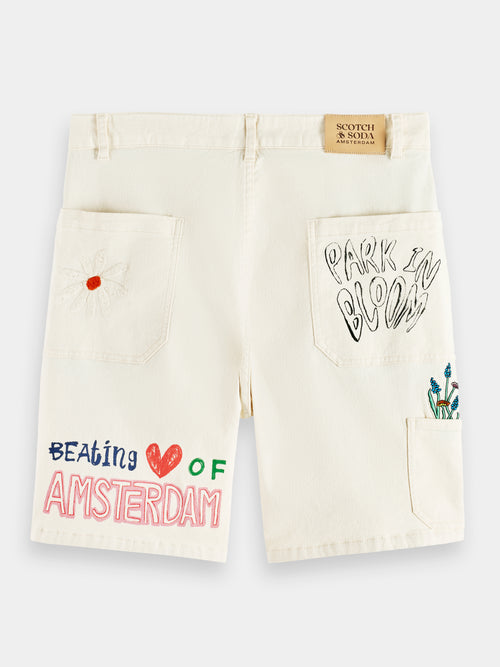 Fave placement printed shorts - Scotch & Soda AU