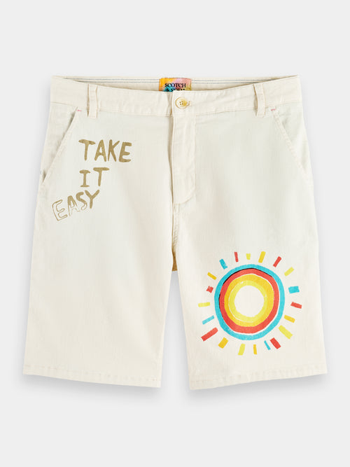 Fave placement printed shorts - Scotch & Soda AU