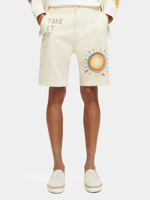 Fave placement printed shorts - Scotch & Soda AU