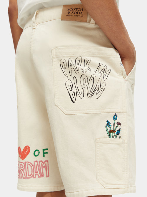 Fave placement printed shorts - Scotch & Soda AU