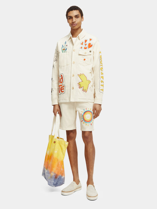 Fave placement printed shorts - Scotch & Soda AU