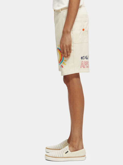 Fave placement printed shorts - Scotch & Soda AU