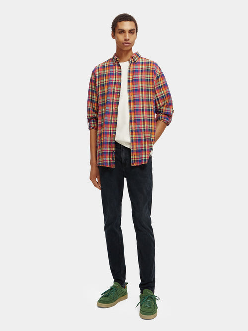 Lightweight seersucker shirt - Scotch & Soda AU