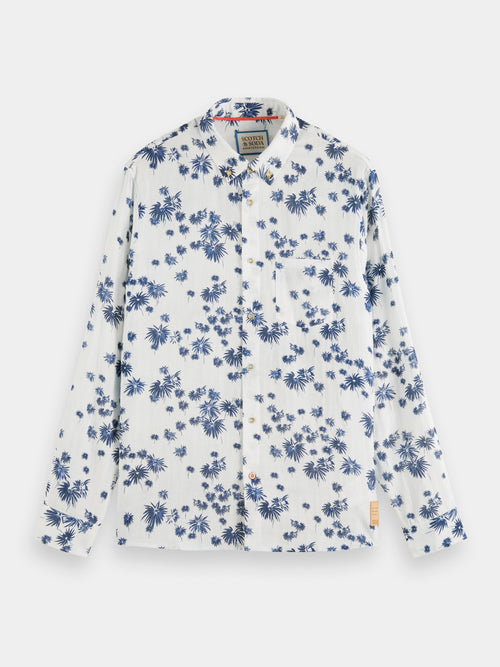 Bonded regular-fit long-sleeved shirt - Scotch & Soda AU