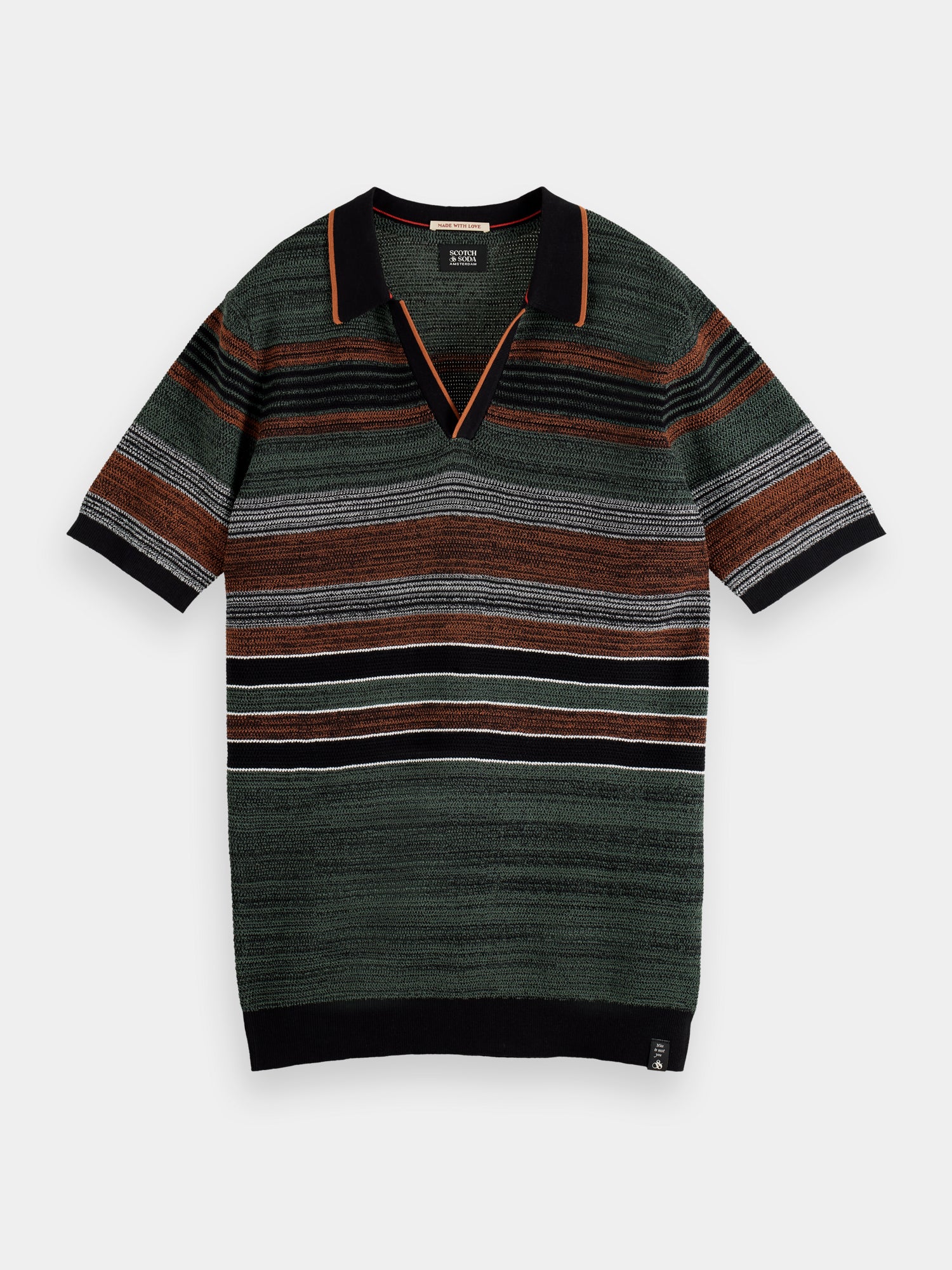 scotch and soda polo t shirt