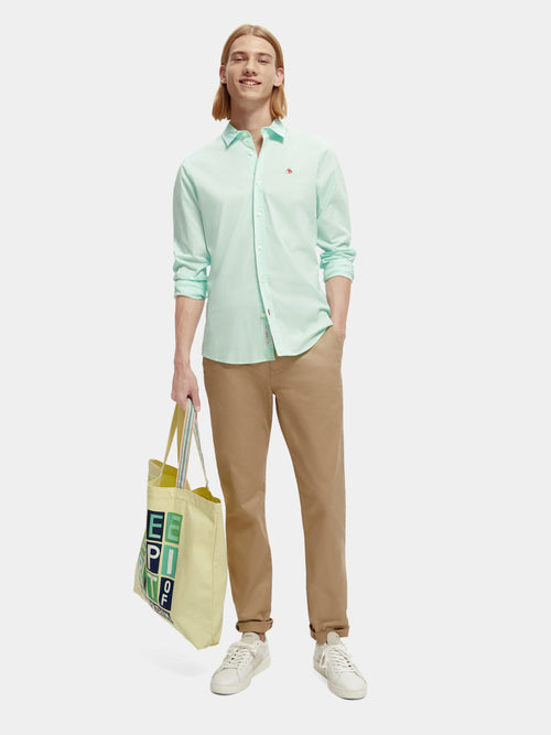Slim fit poplin shirt - Scotch & Soda AU