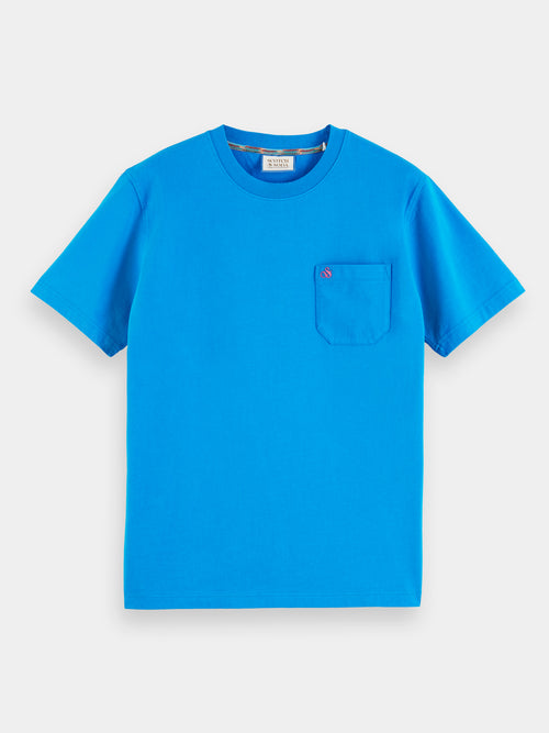 Regular fit organic cotton chest pocket T-shirt - Scotch & Soda AU