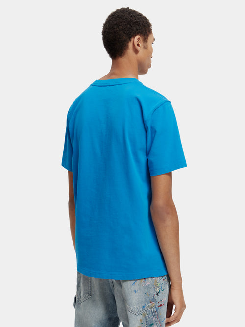 Regular fit organic cotton chest pocket T-shirt - Scotch & Soda AU
