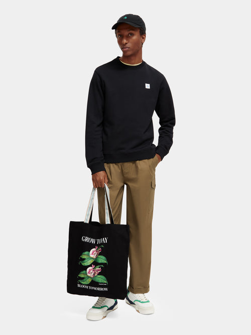 Canvas artwork tote bag - Scotch & Soda AU