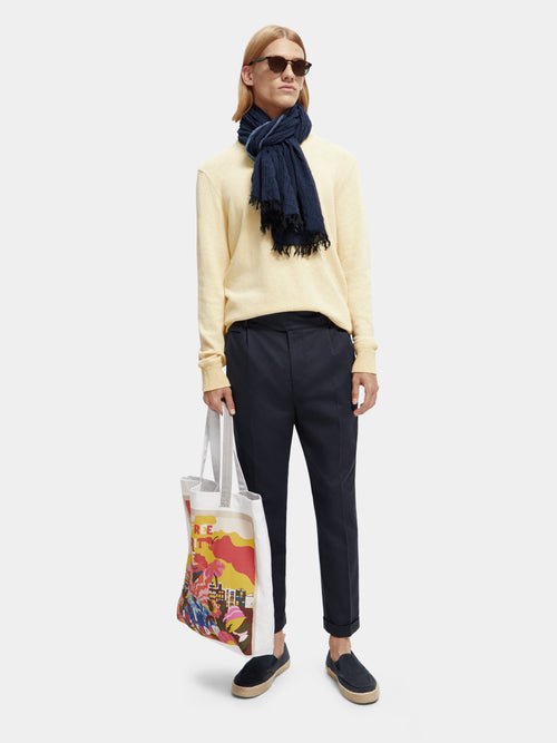 Lightweight wool-blended scarf - Scotch & Soda AU