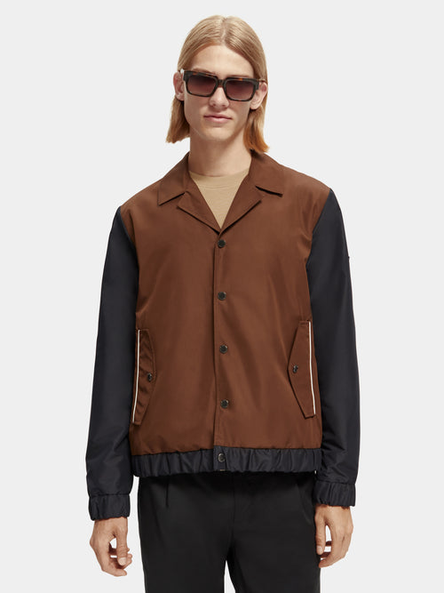 Colour-block blouson - Scotch & Soda AU
