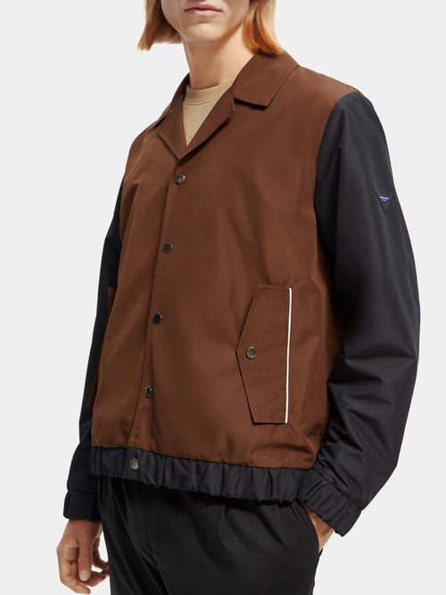 Colour-block blouson - Scotch & Soda AU