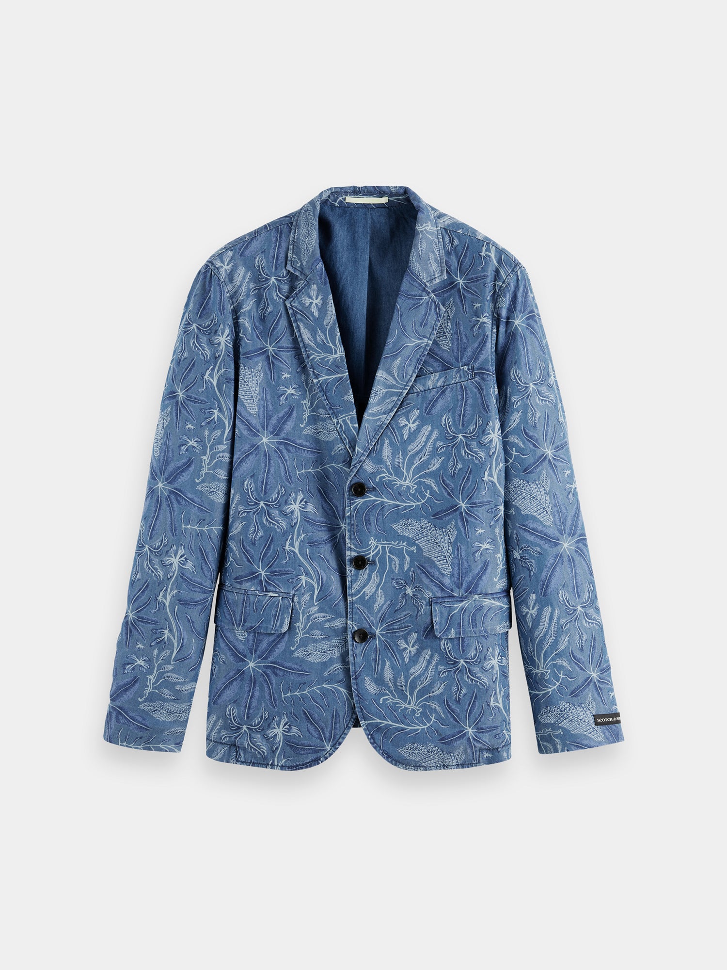 Unconstructed printed blazer - Scotch & Soda AU