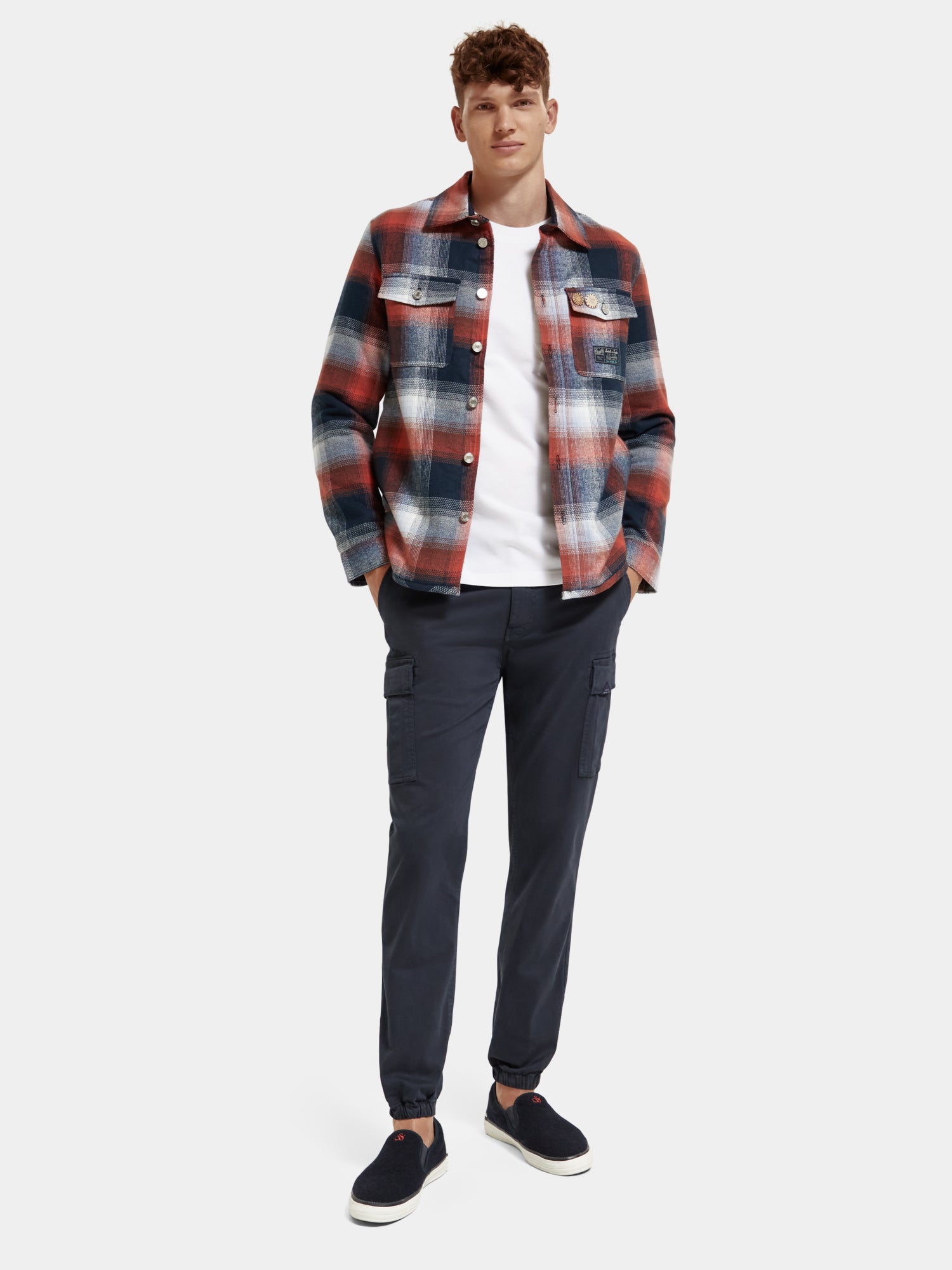 Stuart regular slim-fit cargo pants - Scotch & Soda AU