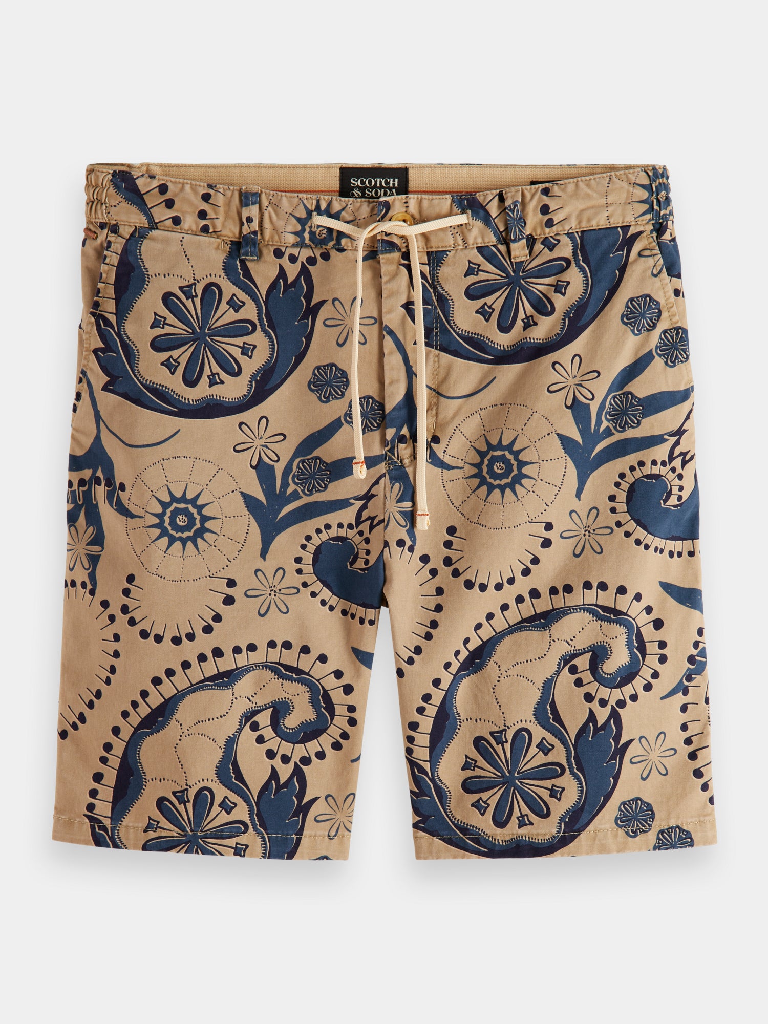 Fave printed twill shorts - Scotch & Soda AU