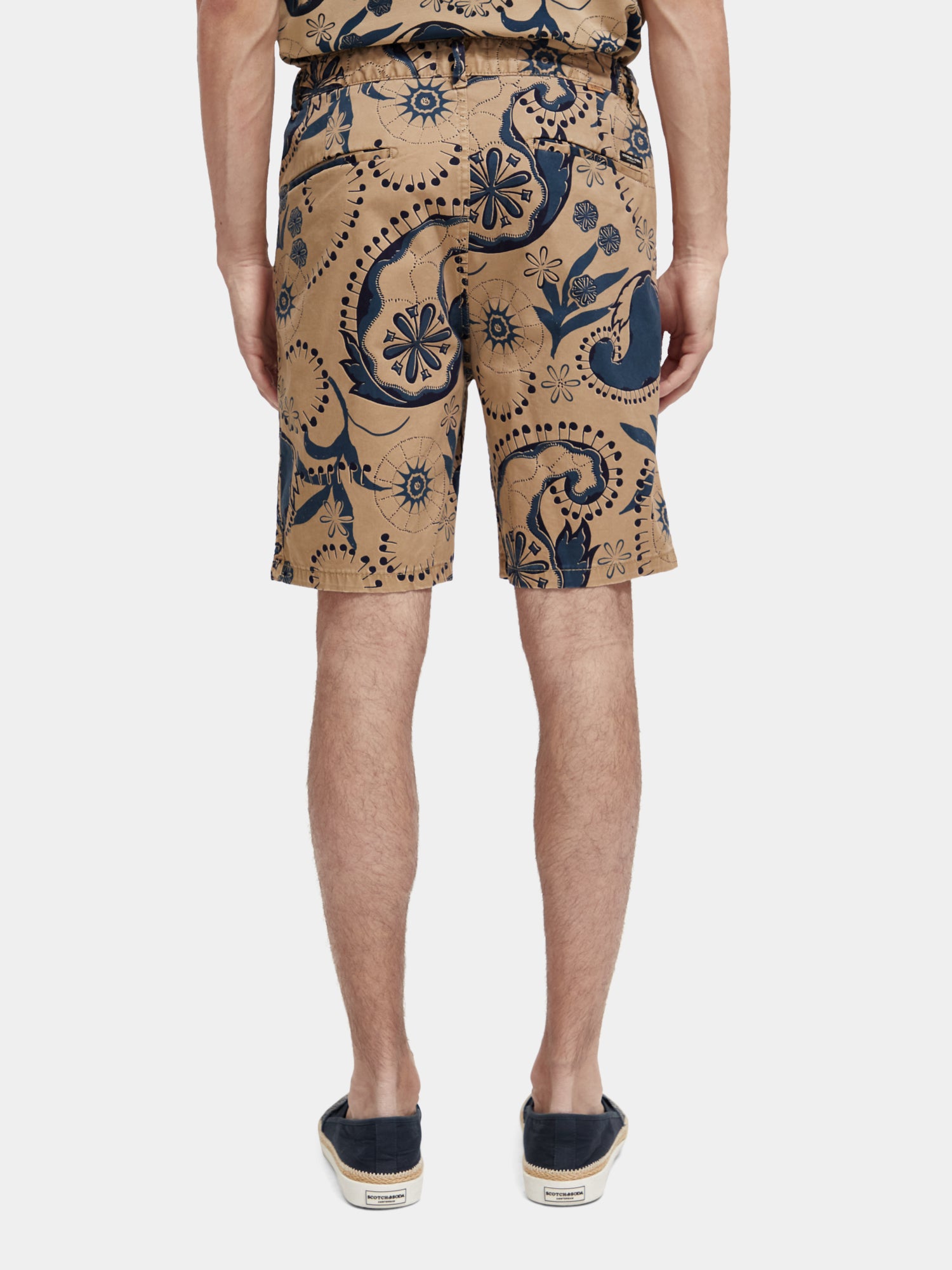 Fave printed twill shorts - Scotch & Soda AU