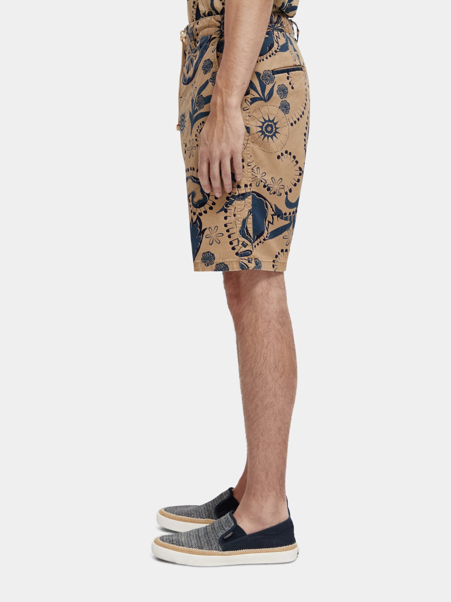 Fave printed twill shorts - Scotch & Soda AU