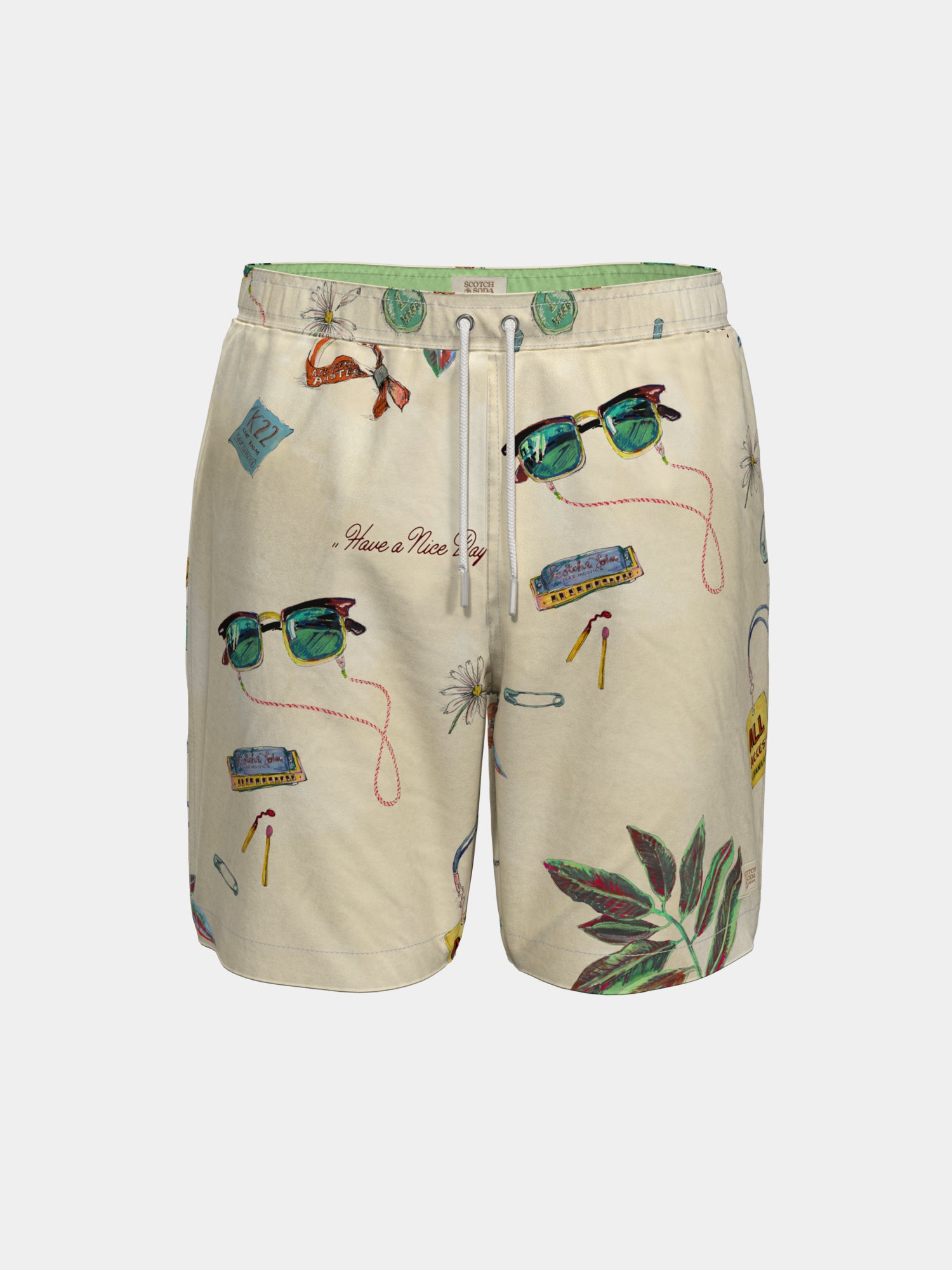 Scotch and soda swim on sale trunks