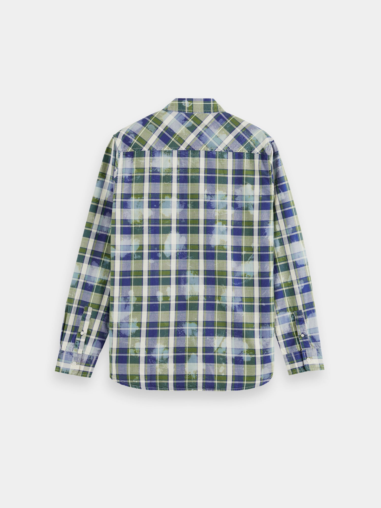 Washed checked workwear shirt - Scotch & Soda AU